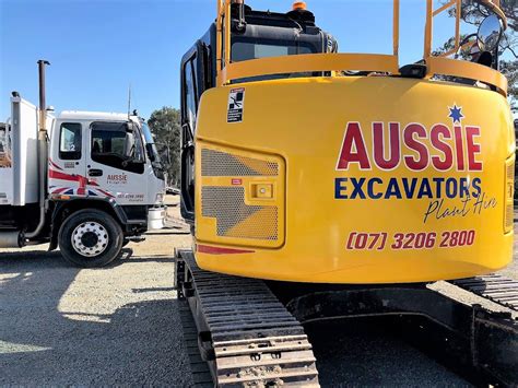 mini excavator hire capalaba|Aussie Excavators Plant Hire .